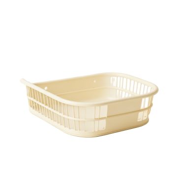 Brook Falls Empty Under-Desk Cable Tray - Ivory