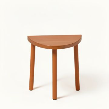 Bay Dell Compact Balcony Table - Terracotta (synthetic illustration; no displayed measurements)