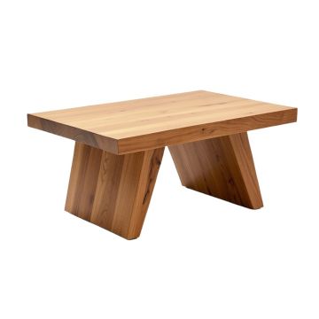 Duchesne Solid Wood Trestle Coffee Table