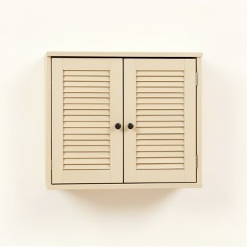 Summit Crest Wall-Mounted Entry Cabinet - Beige (synthetic illustration; no displayed measurements)