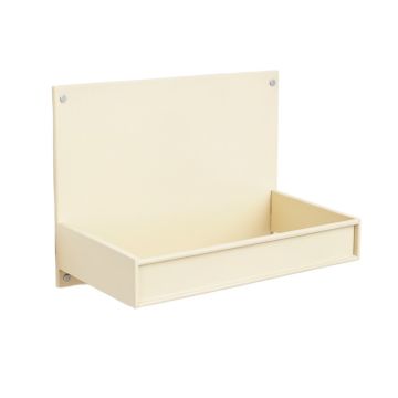 Vale Crossing Empty Wall-Mounted Tool Organizer Panel - Cream