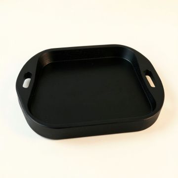 Field Arc Serving Tray (synthetic illustration; no displayed measurements)