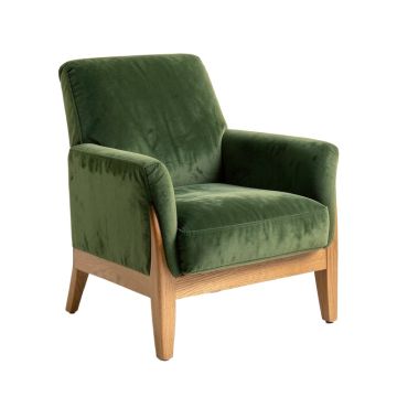 22.87 '' Wide Velvet Armchair