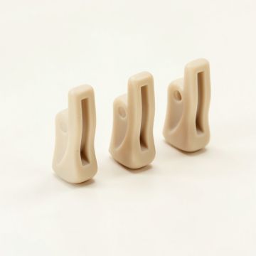 At The Beach Shower Curtain Hooks (synthetic illustration; no displayed measurements)