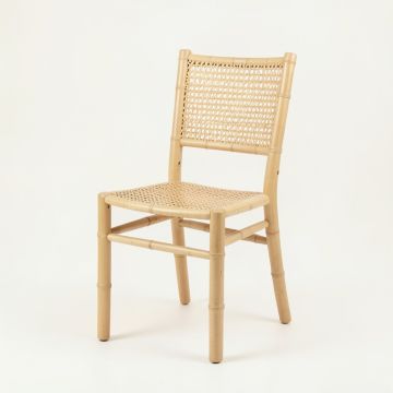 Wren Bend Dining Chair - Beige (synthetic illustration; no displayed measurements)