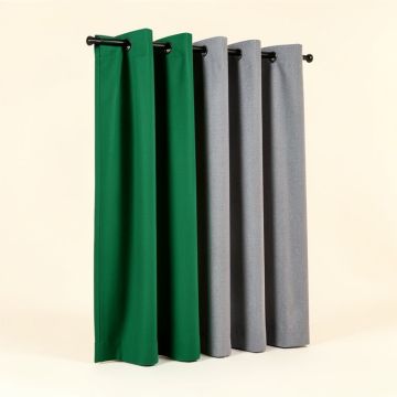 Rotteck Geometric Room Darkening Grommet Curtain Panels (synthetic illustration; no displayed measurements)