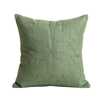 Birch Canyon Filled Accent Pillow - Green