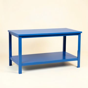 Harbor Dale Empty Workshop Workbench - Blue (synthetic illustration; no displayed measurements)