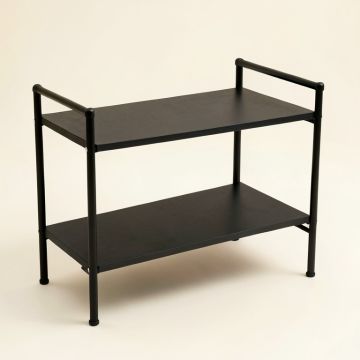 Ridge Bluff Empty Countertop Canister Rack - Black (synthetic illustration; no displayed measurements)