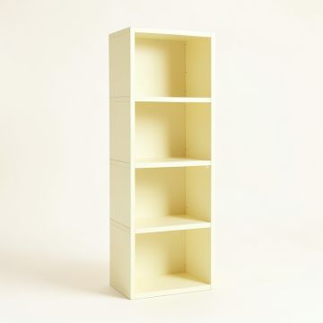 Cove Dell Narrow Cubby Tower - Ivory (synthetic illustration; no displayed measurements)