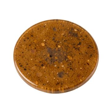 Sicily Recycled 0.63 '' X 0.63 '' Glass Penny Round Wall & Floor Tile