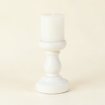Wood Candlestick (synthetic illustration; no displayed measurements)