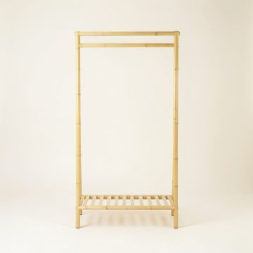 Dune Crest Empty Garment Rack - Cream (synthetic illustration; no displayed measurements)