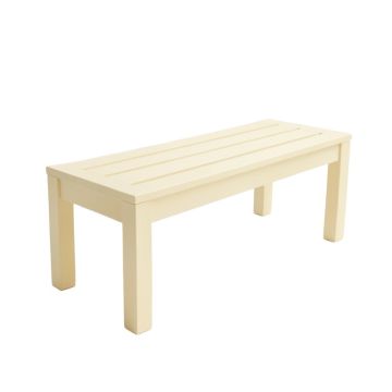 Sage Arc Indoor Bench - Cream
