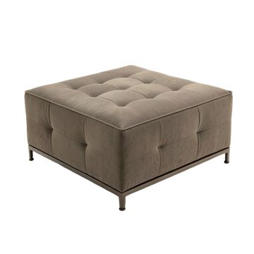 Kennedy 28 '' Wide Tufted Square Standard Ottoman