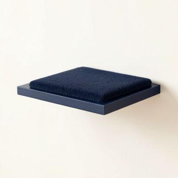 Ash Bluff Wall-Mounted Cat Perch - Navy (synthetic illustration; no displayed measurements)