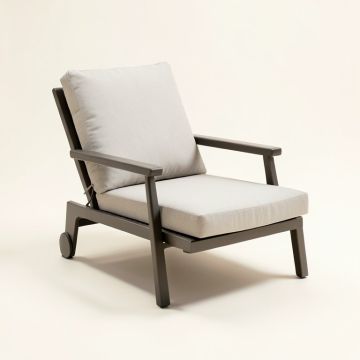 Jibe Outdoor Lounge Chair With Cushions (synthetic illustration; no displayed measurements)
