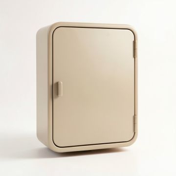 Fern Bluff Wall-Mounted Laundry Cabinet - Beige (synthetic illustration; no displayed measurements)