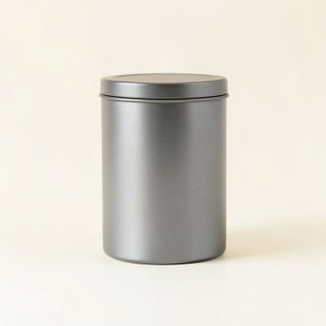 Shore Arc Storage Canister With Lid - Gray (synthetic illustration; no displayed measurements)