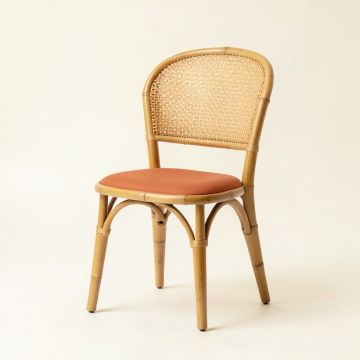 Harbor Crest Dining Chair - Terracotta (synthetic illustration; no displayed measurements)