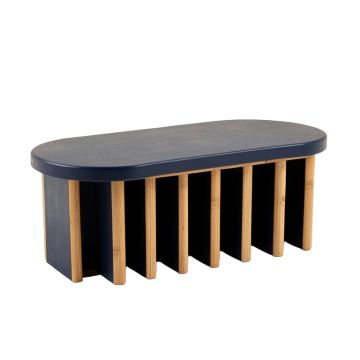 Harbor Edge Shoe Storage Bench - Navy