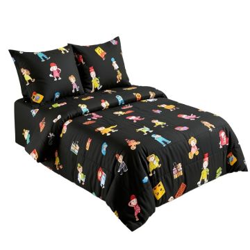 Black Duvet Cover Set