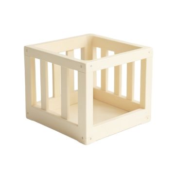 Cove Crossing Empty Furniture-Style Pet Crate - Cream (synthetic illustration; no displayed measurements)