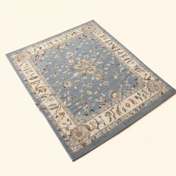 Waddington Floral Blue/Gray/Beige Area Rug (synthetic illustration; no displayed measurements)
