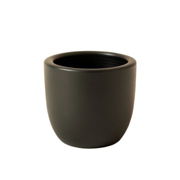 Dawn Bend Empty Candle Holder - Black