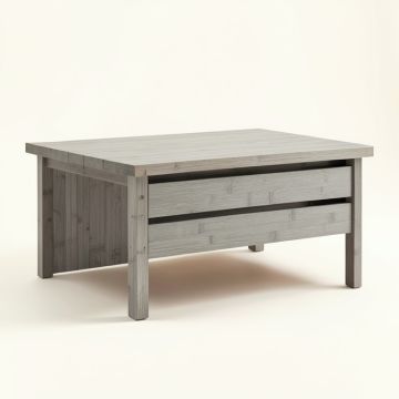 Hazel Bend Empty Workshop Workbench - Gray (synthetic illustration; no displayed measurements)