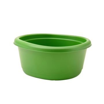 Wren Brook Empty Raised Planter - Green