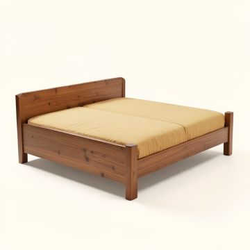 Fender Extra Long Twin Platform Bed (synthetic illustration; no displayed measurements)