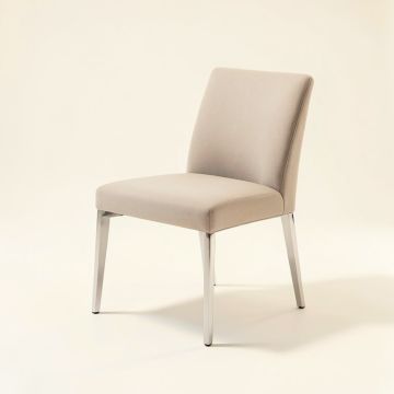 Side Chair In Clear (synthetic illustration; no displayed measurements)