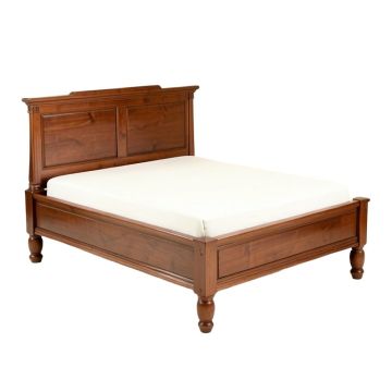 Clermont Solid Sheesham Wood Platform Bed