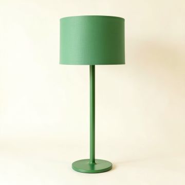 Dune Arc Floor Lamp With A Plain Fabric Shade (synthetic illustration; no displayed measurements)
