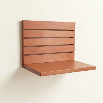 Pine Bend Wall-Mounted Entryway Organizer Shelf - Terracotta (synthetic illustration; no displayed measurements)
