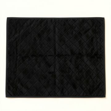 Flint Bluff Bath Mat - Black (synthetic illustration; no displayed measurements)
