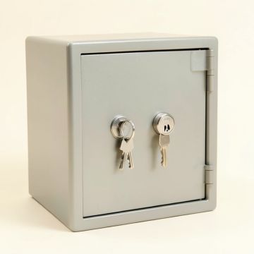 Storage Box Key Cabinet With Combination And Key Lock (synthetic illustration; no displayed measurements)