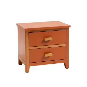 Juniper Branch Nightstand - Terracotta