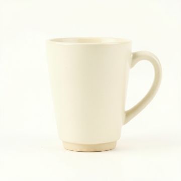 Meadow Arc Ceramic Mug - Ivory (synthetic illustration; no displayed measurements)