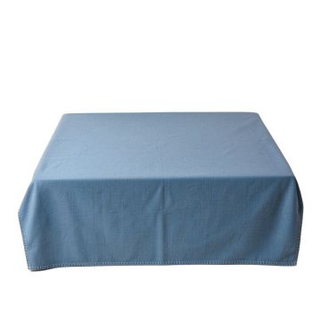 Holly Branch Flat Bed Sheet - Blue