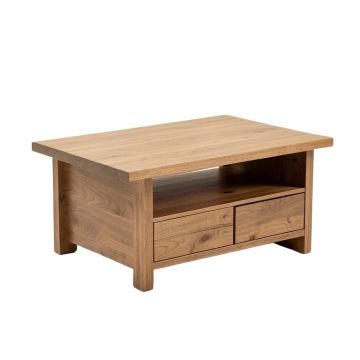 Lewter Solid Wood Coffee Table With Storage