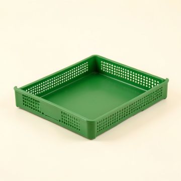 Cedar Fold Empty Under-Desk Cable Tray - Green (synthetic illustration; no displayed measurements)