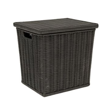 Slate Bend Laundry Hamper - Black