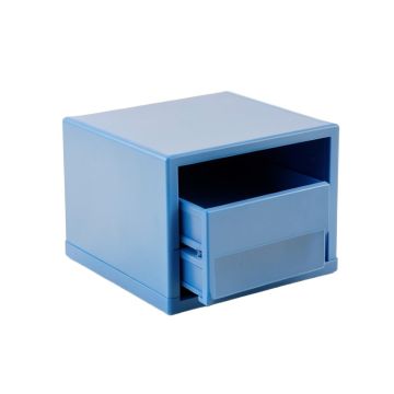 Shore Crossing Small-Parts Storage Drawer Cabinet - Blue