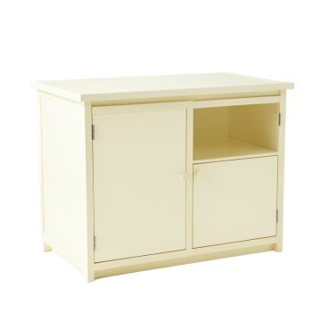 Vale Arc Freestanding Laundry Folding Counter - Ivory