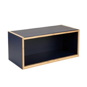 Hazel Bridge Shoe Storage Bench - Navy