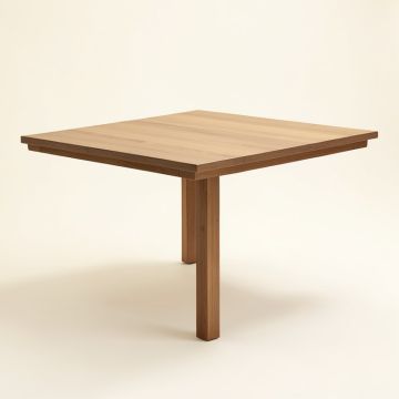 Hardnett Solid Wood Dining Table (synthetic illustration; no displayed measurements)