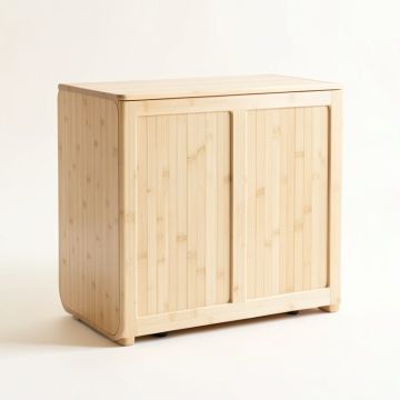 Rowan Crest Freestanding Laundry Folding Counter - Ivory (synthetic illustration; no displayed measurements)