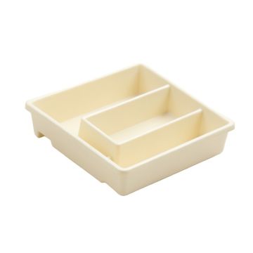 Linden Branch Empty Pantry Drawer Organizer Insert - Cream